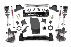 Chevrolet Silverado 1500 Suspension Lift Kit - Rough Country - 6 Inch Lift Kit | Cast Steel | M1 Struts/M1 - '14-'18